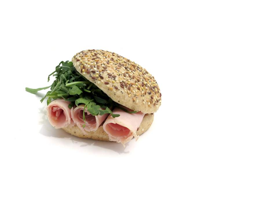 Bun jambon fromage